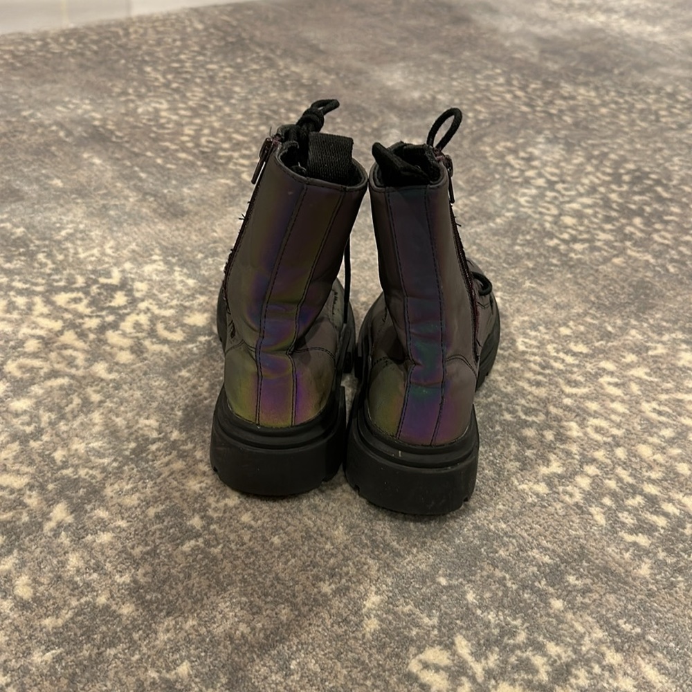 ZARA HOLOGRAM BOOTS KIDS SIZE 32/12 - Picture 5 of 11